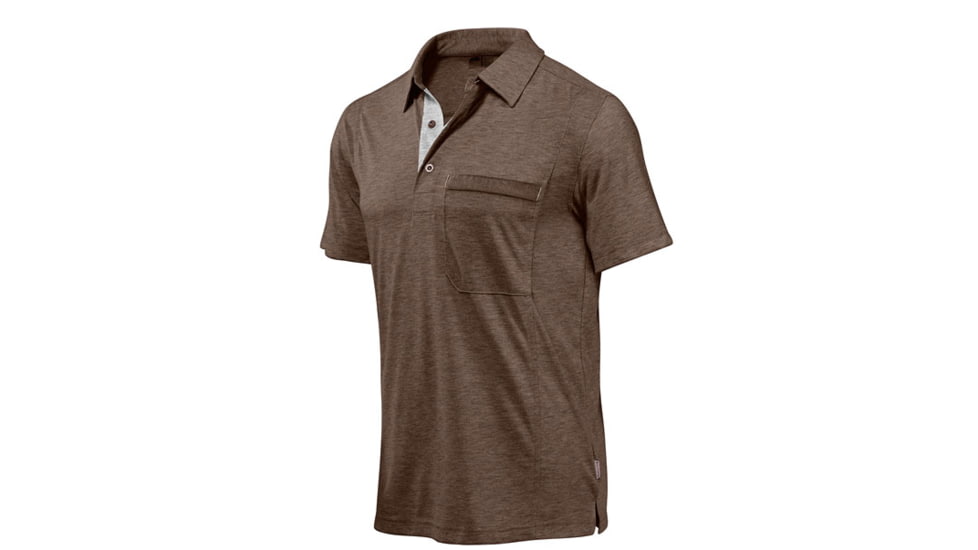 GoLite Wicklow Travel Polo SS - Men's-Espresso-Small