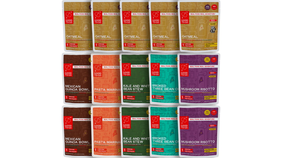 Good To-Go 5-Day Emergency Food Kit, Vegan, 5050EFK