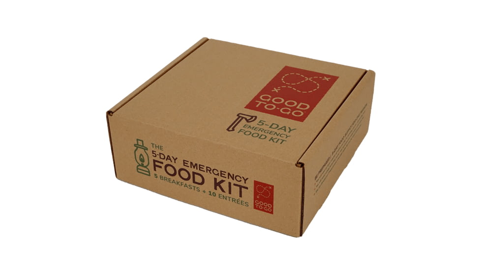 Good To-Go 5-Day Emergency Food Kit, Vegan, 5050EFK