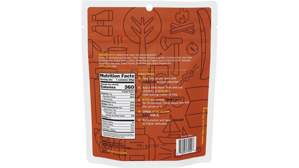 Good To-Go Breakfast Hash, Single Serving, 1064