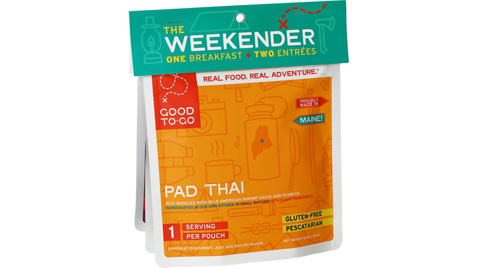 Good To-Go Green Weekender - Pad Thai, Granola, Korma, 5004WP