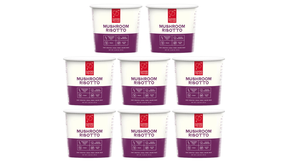 Good To-Go Mushroom Risotto Cup, Case of 8, 9002cs