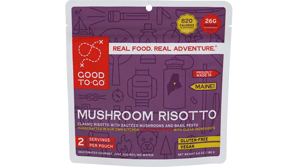 Good To-Go Mushroom Risotto - Single Serving, 1052