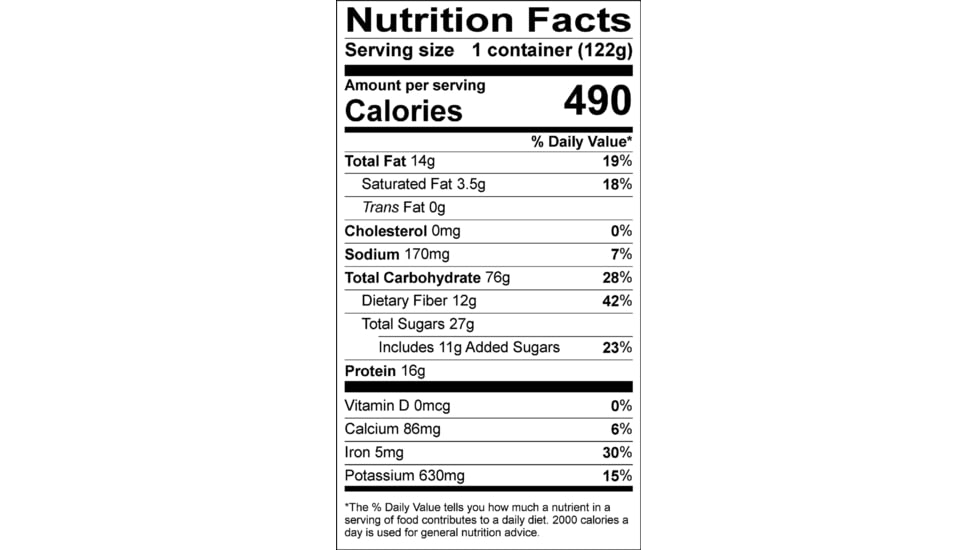 Good To-Go Oatmeal - Single Serving, 1101