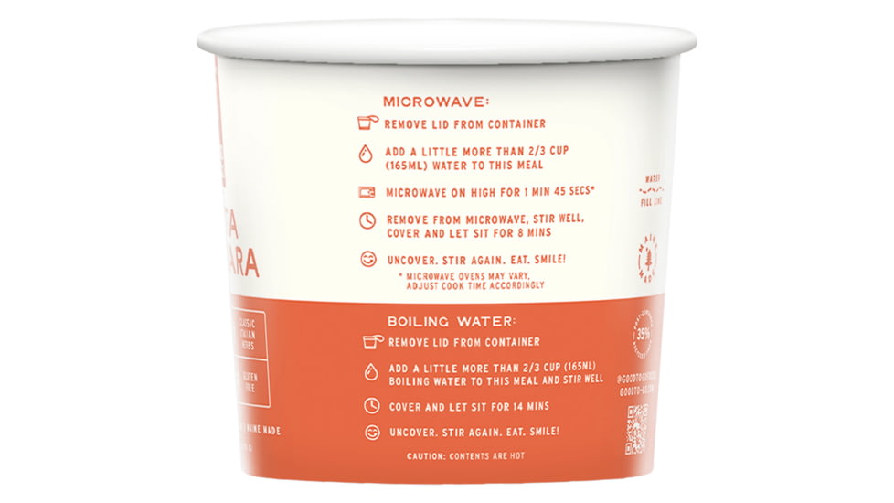 Good To-Go Pasta Marinara - Cup, 9004