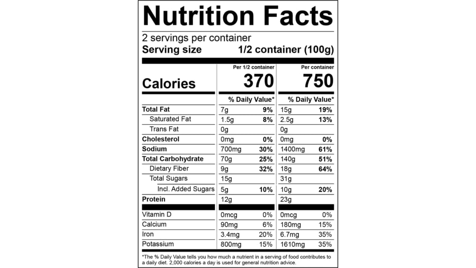 Good To-Go Pasta Marinara - Single, 3054