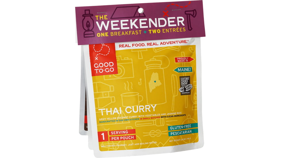 Good To-Go Purple Weekender - Curry, Granola, Quinoa, 5003WP