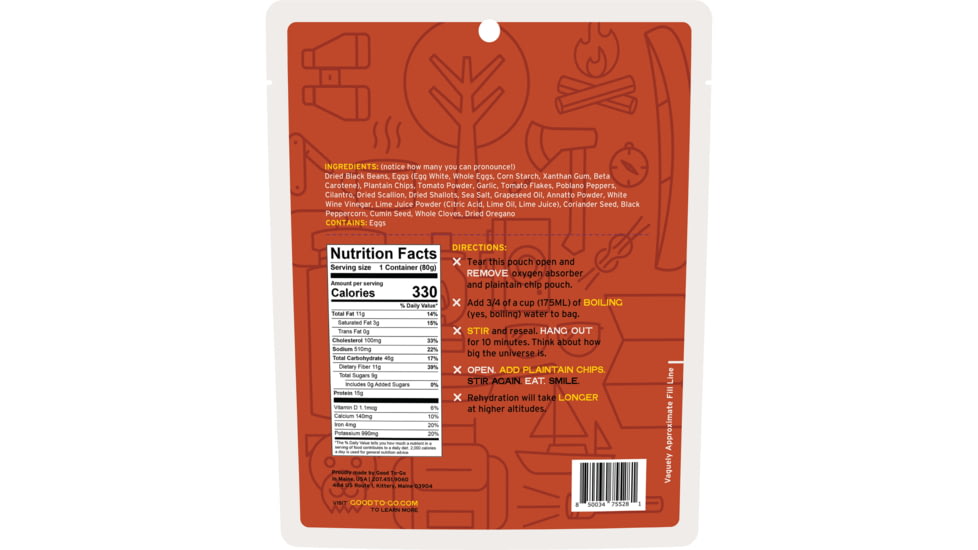 Good To-Go Ranchero Scrambles, 1065