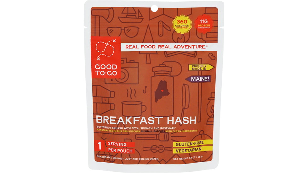 Good To-Go The Thru Hiker Kit, 10 Breakfasts &amp; 10 Single, 10 Double Meals, 5505THR