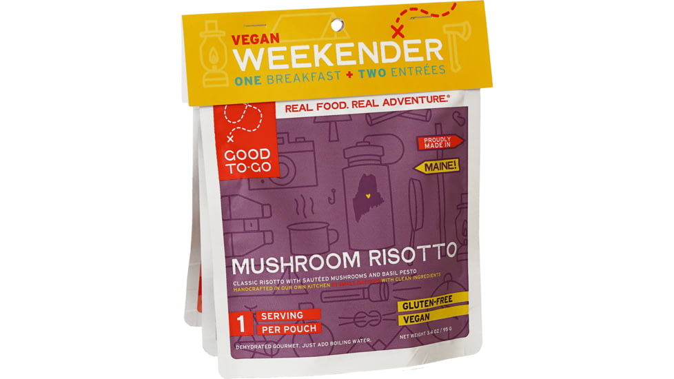 Good To-Go Yellow Weekender - Risotto, Oatmeal, Marinara, 5005WP