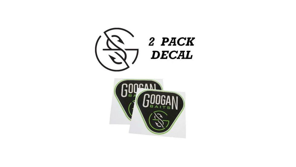 Googan Squad Baits Triangle Decal, 2pk, GB-2-TRIANGLE