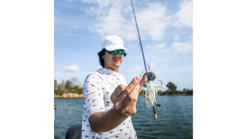 Googan Squad Bumper Spinnerbait, 1/2 oz, Sexy Shad, 10-15-GGS-10001J