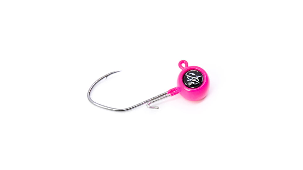 Googan Squad Crappie Jig, Pink, 1/8oz, GCJ-18-PK