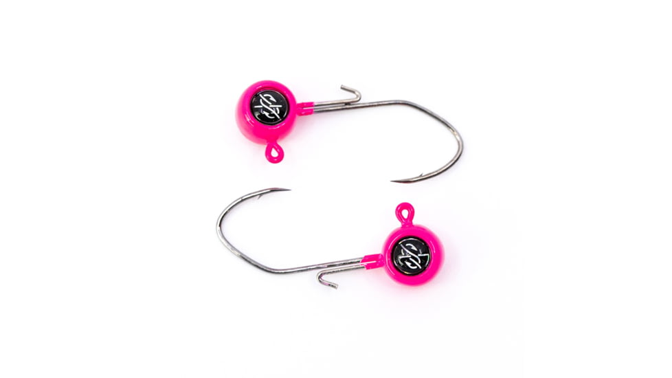 Googan Squad Crappie Jig, Pink, 1/8oz, GCJ-18-PK