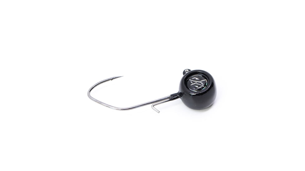 Googan Squad Crappie Jig Underspin, Black, 1/4oz, GCJU-14-BL