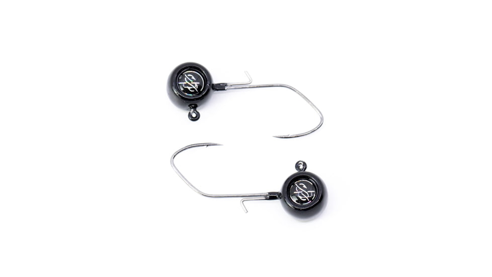 Googan Squad Crappie Jig Underspin, Black, 1/4oz, GCJU-14-BL