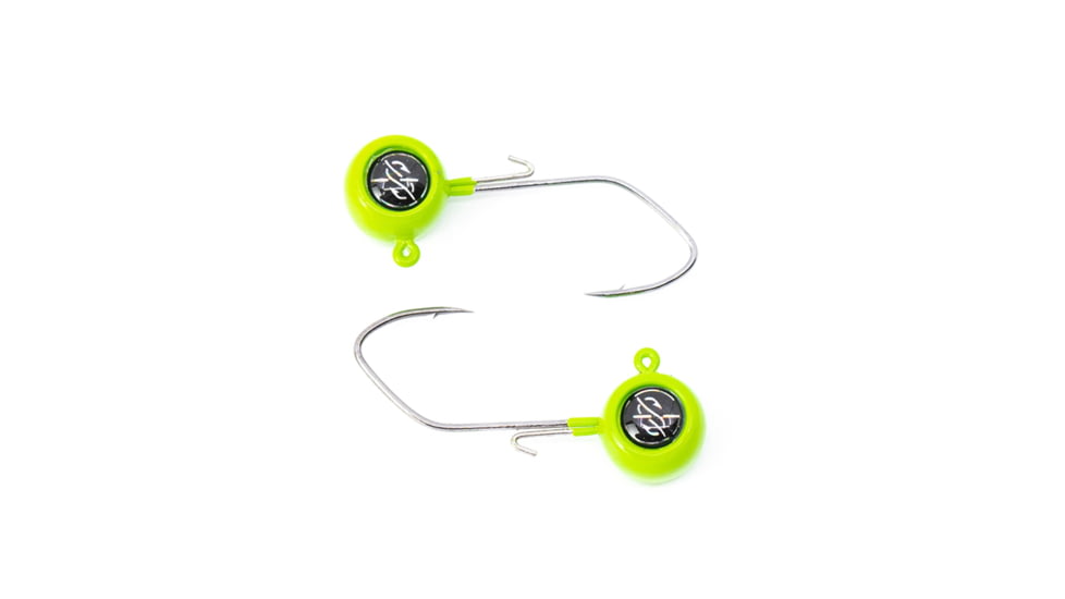 Googan Squad Crappie Jig Underspin, Googan Green, 1/8oz, GCJU-18-GG