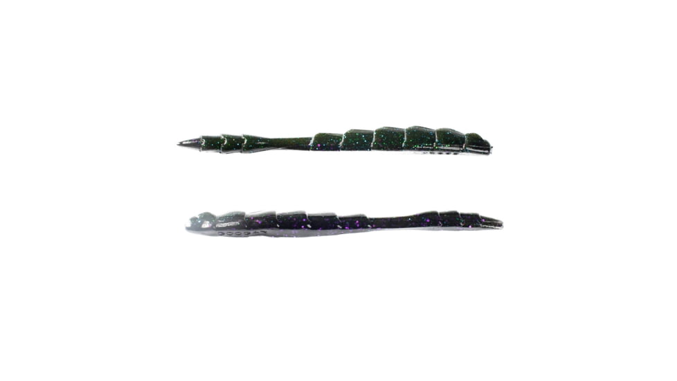 Googan Squad Drag n Drop Soft Bait, Dran n Drop 5, Sprayed Lettuce, 5, GDD-5-SPL