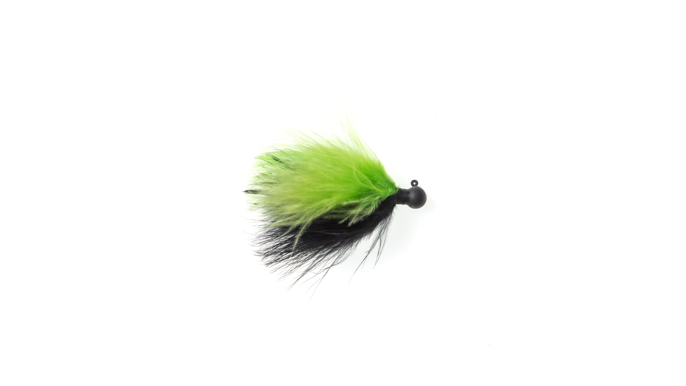 Googan Squad Fuzzy Wuzzy Skirted Jig, 1/4 oz, Nightclub, GBFW-14-NCB
