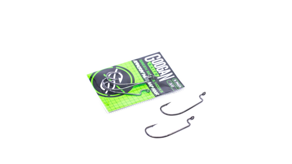 Googan Squad Green Series Krackin Wide Gap Hook, 4/0, GKWGH-40