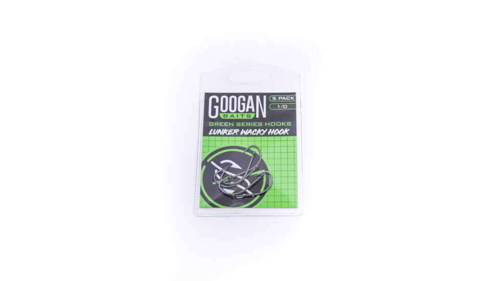 Googan Squad Gold Series Lunker Wacky Hook, 1, GT90158B4-1-007562