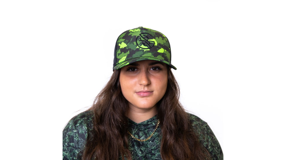 Googan Squad Googan Fish Camo Perforated Snapback - Mens, One Size, GS020
