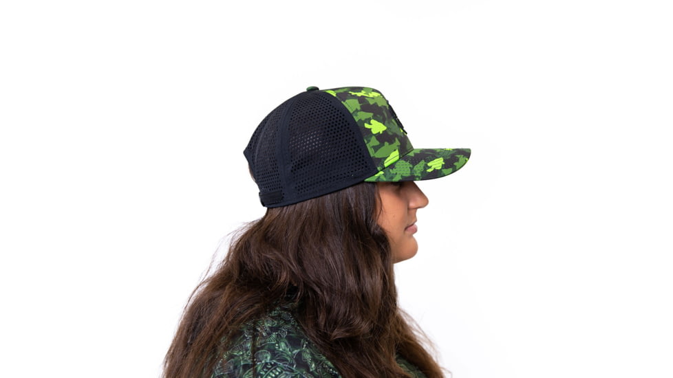 Googan Squad Googan Fish Camo Perforated Snapback - Mens, One Size, GS020