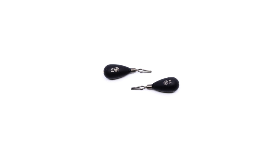 Googan Squad Green Series Tungsten Dropshot Weights, Black, 3/16oz, GTD-316-BL