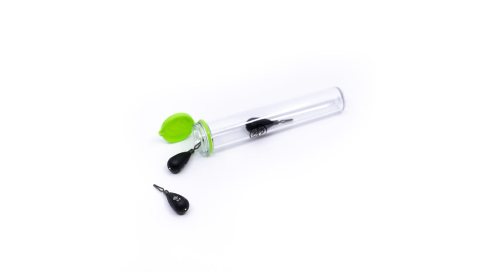Googan Squad Green Series Tungsten Dropshot Weights, Black, 3/16oz, GTD-316-BL