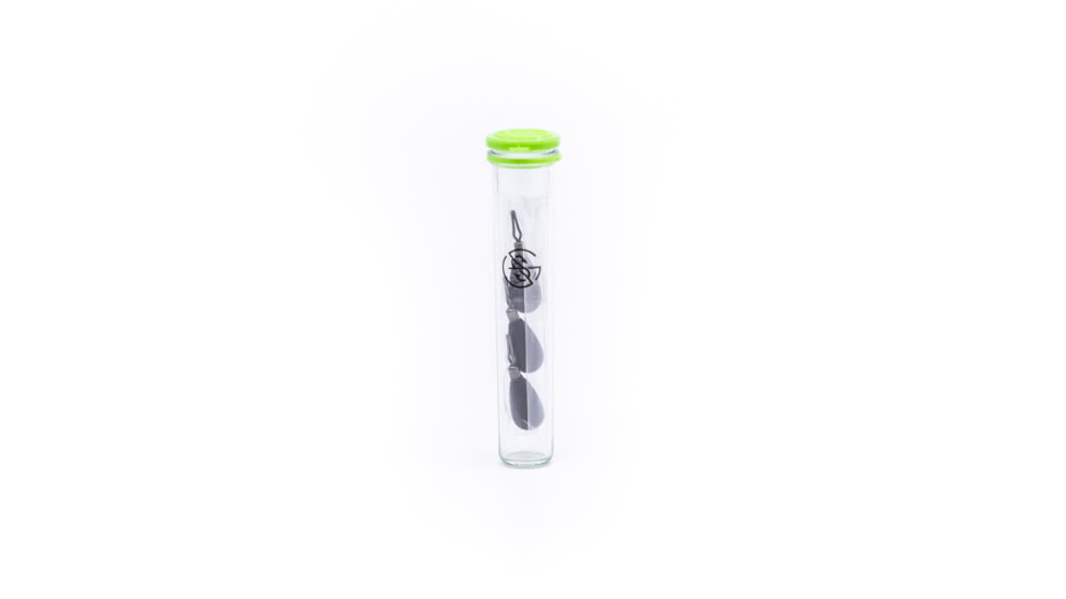 Googan Squad Green Series Tungsten Dropshot Weights, Black, 3/16oz, GTD-316-BL