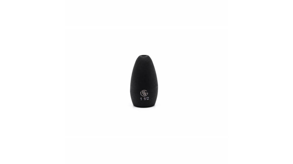 Googan Squad Green Series Tungsten Flippin Weights, Black, 1oz, GTF-1-BL