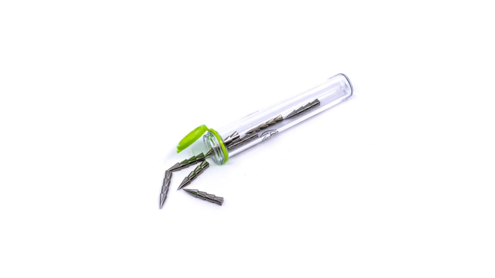 Googan Squad Green Series Tungsten Nail Weights, Plain, 3/64oz, GTN-364-PL