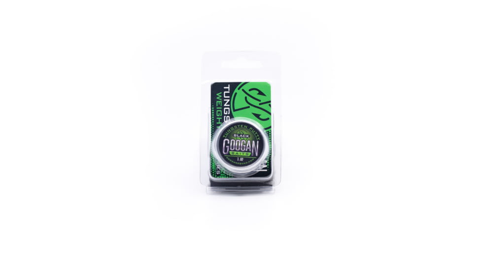 Googan Squad Green Series Tungsten Putty, Black, 1oz, GTP-1-BL