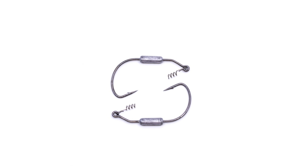 Googan Squad Green Series Weighted Saucy Hook, 1/4oz 6/0 Hook, GWSH-14-60