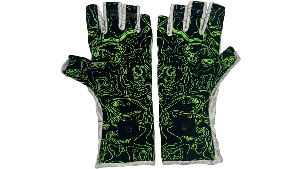 Googan Squad Grey Topo Sun Glove - Mens, Extra Large, One Size, GS273-XL
