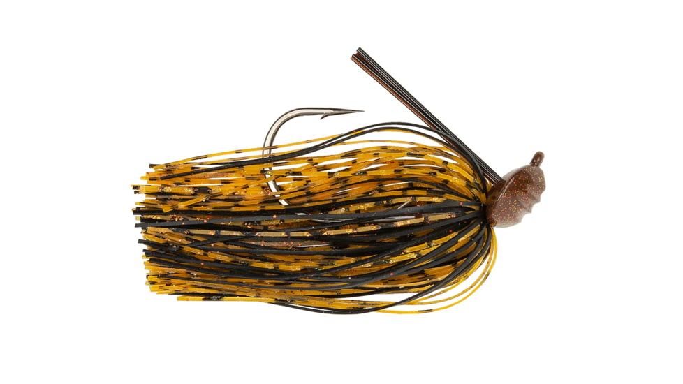 Googan Squad Gridiron Skirtied Jig, 3/4 oz, 6/0 Hook, Cowboy Craw, 10-20-GGS-10003AA