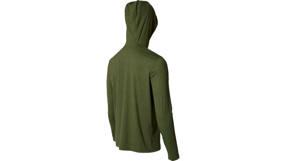 Googan Squad Hydrilla Topo Hooded Long-Sleeve Shirt - Mens, Medium, GS006-M