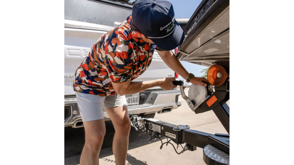 Googan Squad Incognito Orange Camo Polo - Mens, 2XL, GS135-2XL