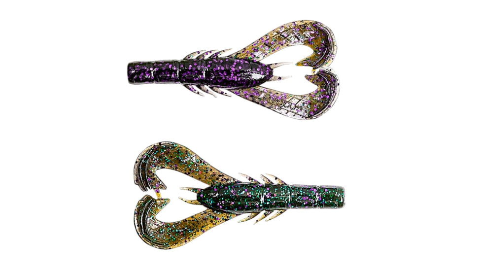 Googan Squad Krackin Craw, 3in, Sprayed Lettuce, GKC-3-SPL