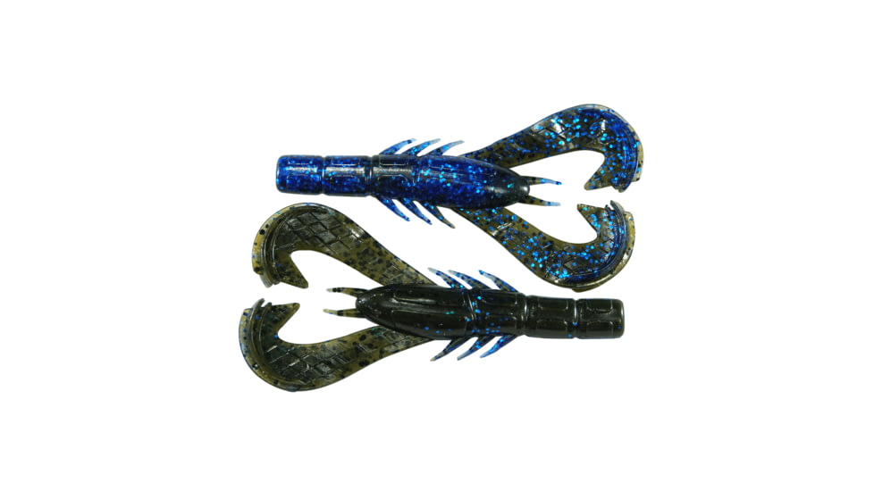 Googan Squad Krackin Craw Creature Bait, 8, 3in, Okeechobee Craw, GKC-3-OKE