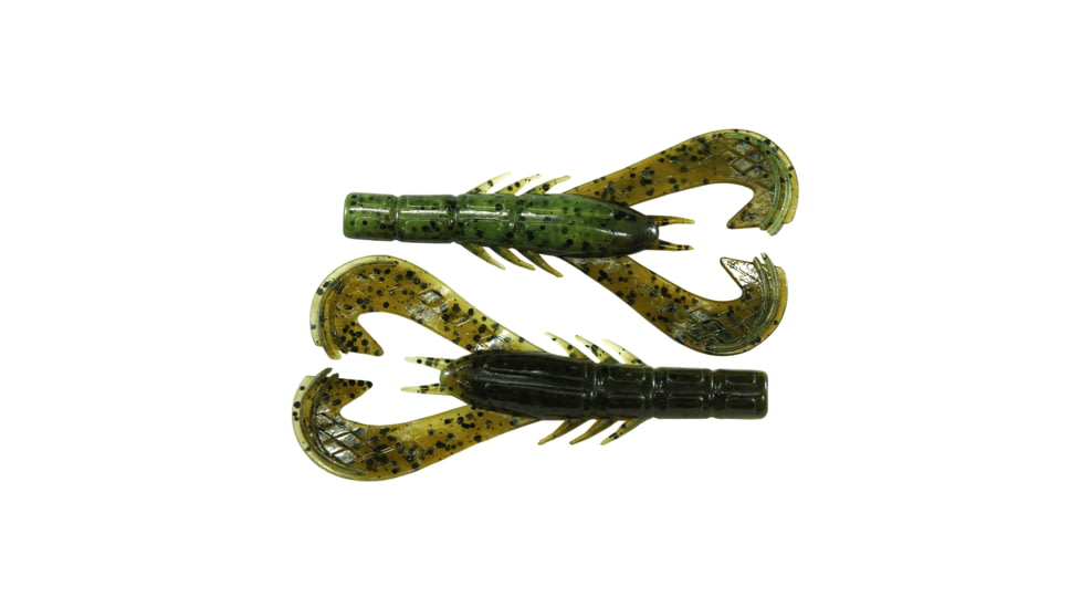 Googan Squad Krackin Craw Creature Bait, 7, 4in, Summer Craw, GKC-SUM