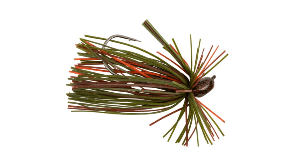 Googan Squad Lil Juicee Skirted Jig, 3/16oz, Rotten Pumpkin, 4/0, 10-20-GGS-10001AJ