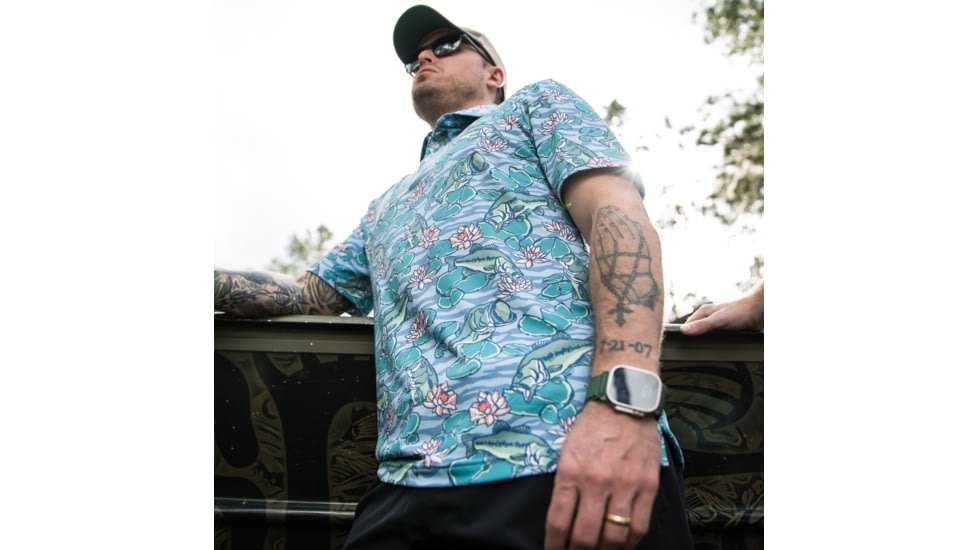 Googan Squad Lily Pads Polo - Mens, X-Large, GS253-XL
