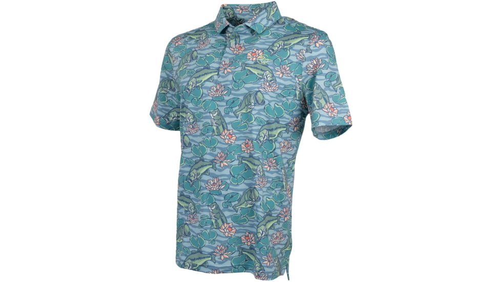 Googan Squad Lily Pads Polo - Mens, X-Large, GS253-XL