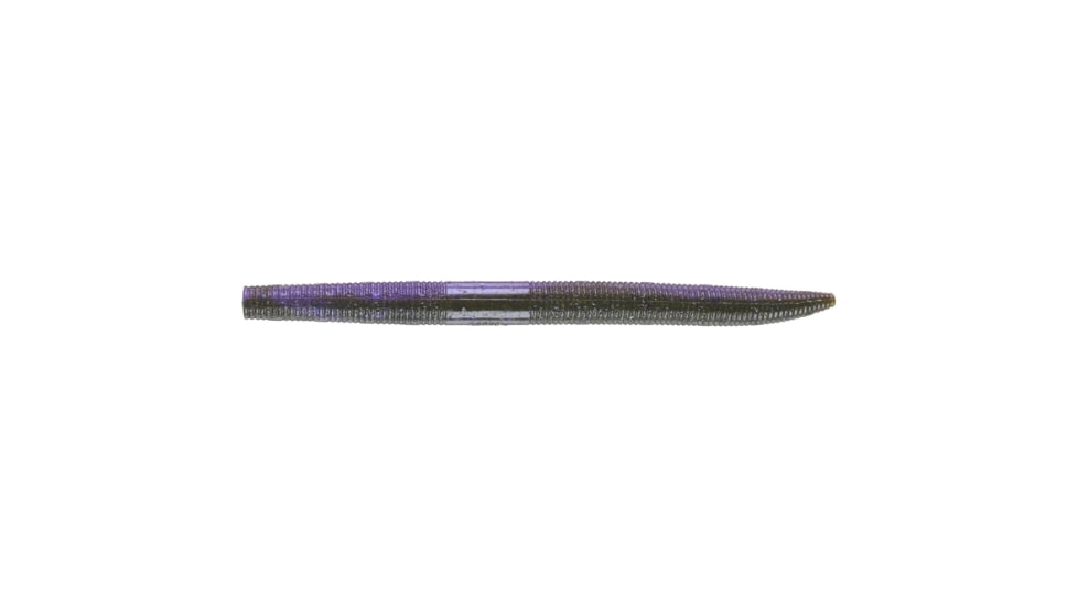 Googan Squad Lunker Log, 4in, Green Pumpkin Purple, GLL-4-GPU