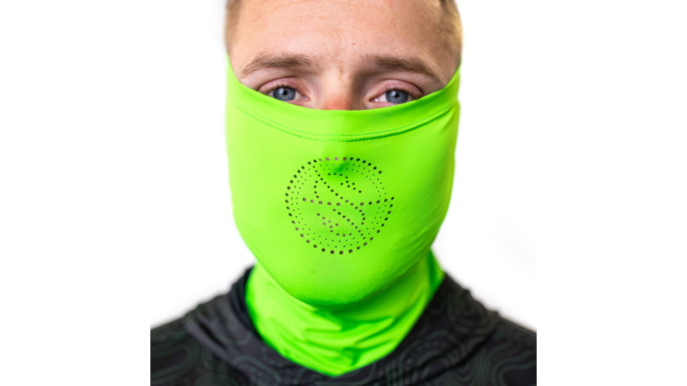 Googan Squad Midnight Topo Hooded Long-Sleeve Shirt w/Green Gaiter - Mens, X-Large, GS009-XL