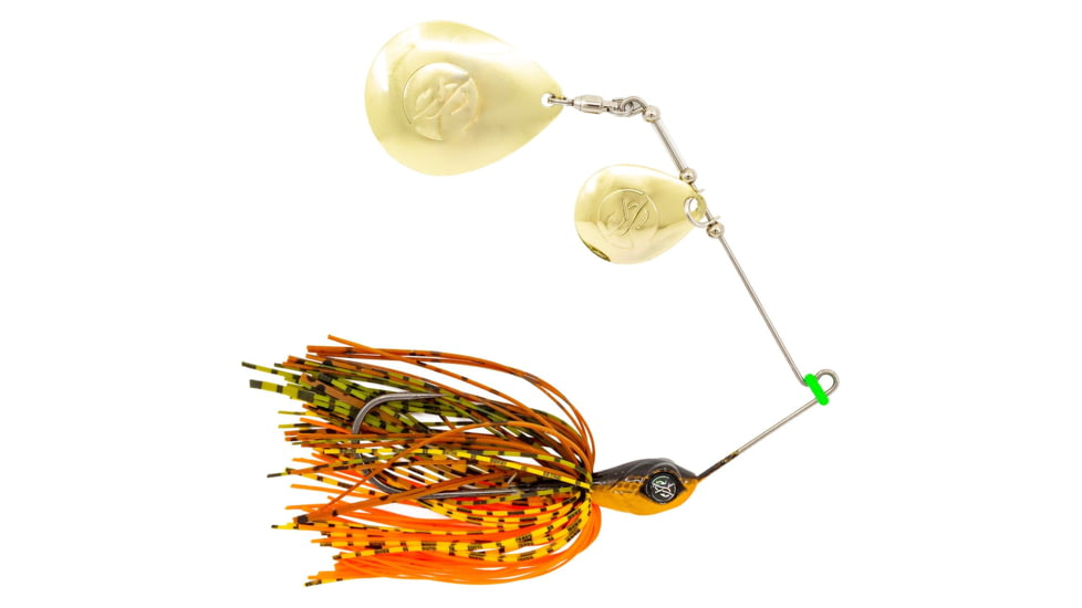 Googan Squad Mini Bumper Spinnerbait, 1/4 oz, Sunrise Craw, 10-15-GGS-10001R