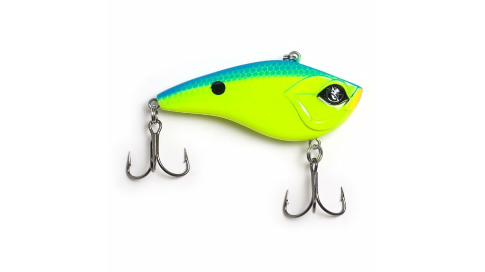 Googan Squad Klutch Hard Bait, 2 1/2in, 1/2 oz, Chartreuse Blue, 10-01-GGS-10000G