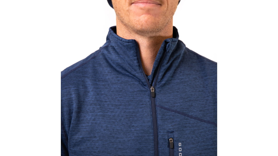 Googan Squad Navy Half-Zip Shirt - Mens, X-Large, GS065-XL