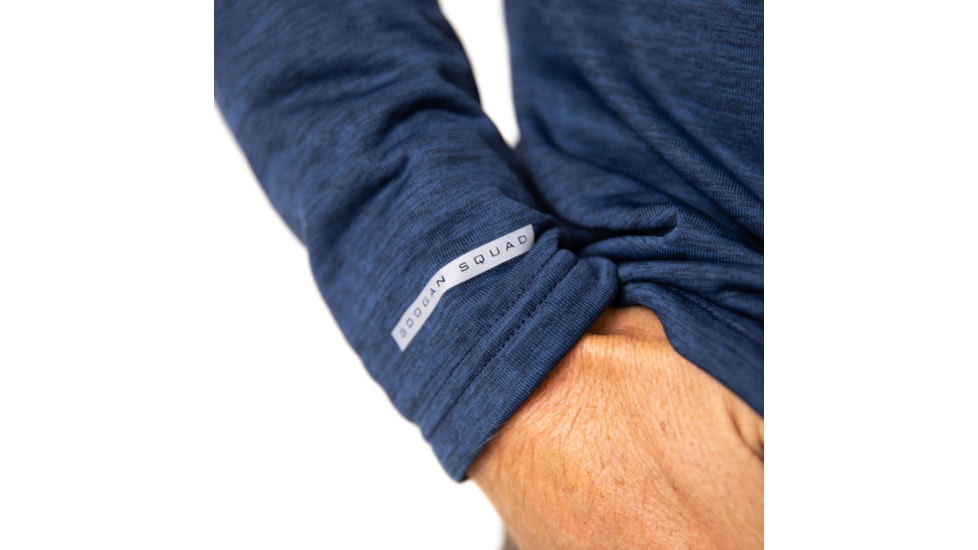 Googan Squad Navy Half-Zip Shirt - Mens, X-Large, GS065-XL